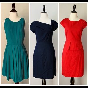 3 J. Crew Woman’s Dress Size 0 Lot